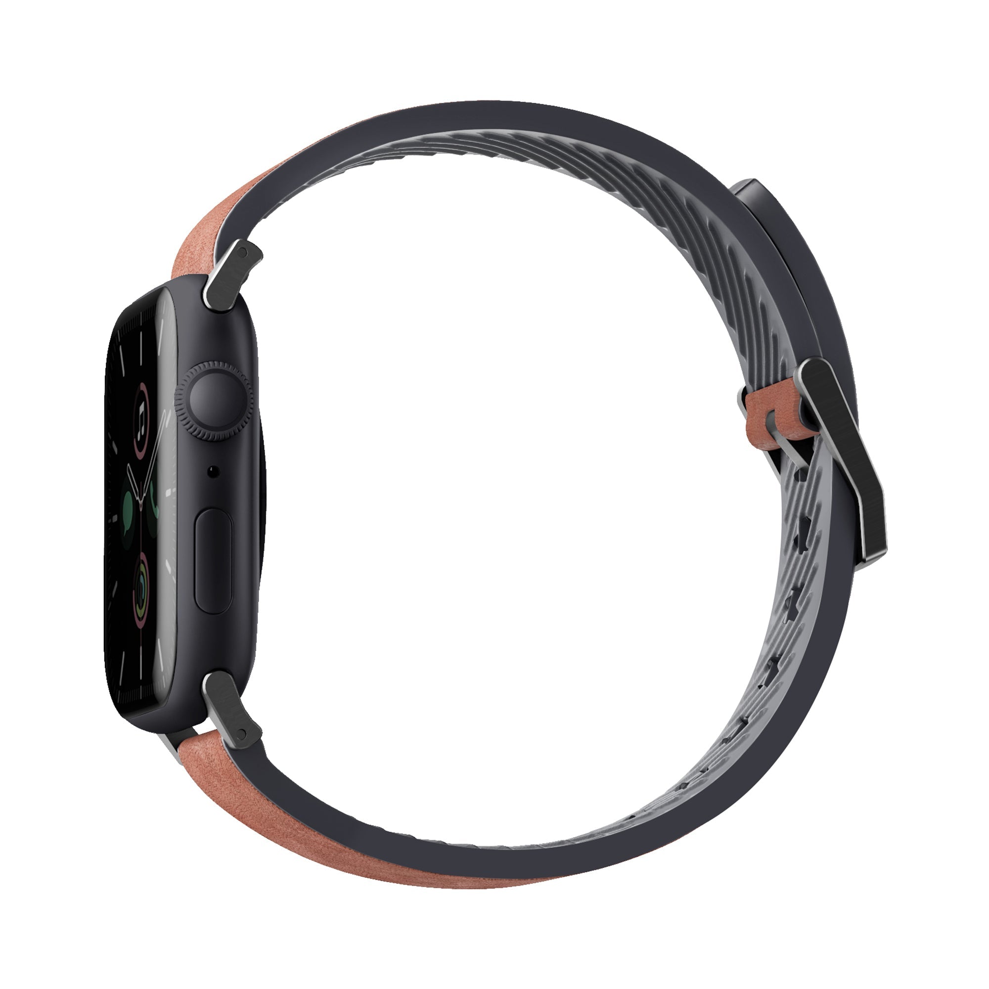 Uniq Straden Genuine Hybrid Strap Brown 45/49mm | Brown Uniq Straden Genuine Hybrid Strap Brown 45/49mm | Brown